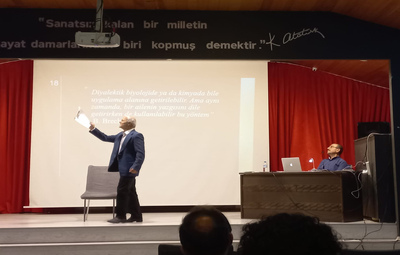 EPİK TİYATRO VE BERTOLT BRECHT ANLATILDI